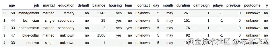 图 6.3：将数据拆分为列后，.csv 文件的数据截图    