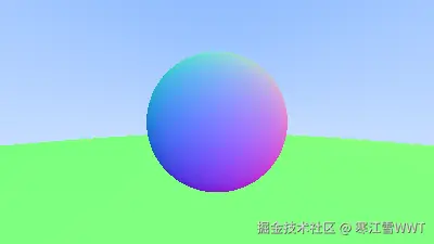 Image 5: 带地表并使用法线着色的情况