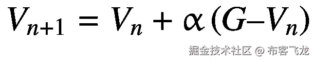{V}_{n+1}={V}_n+\upalpha \left(G\hbox{--} {V}_n\right)