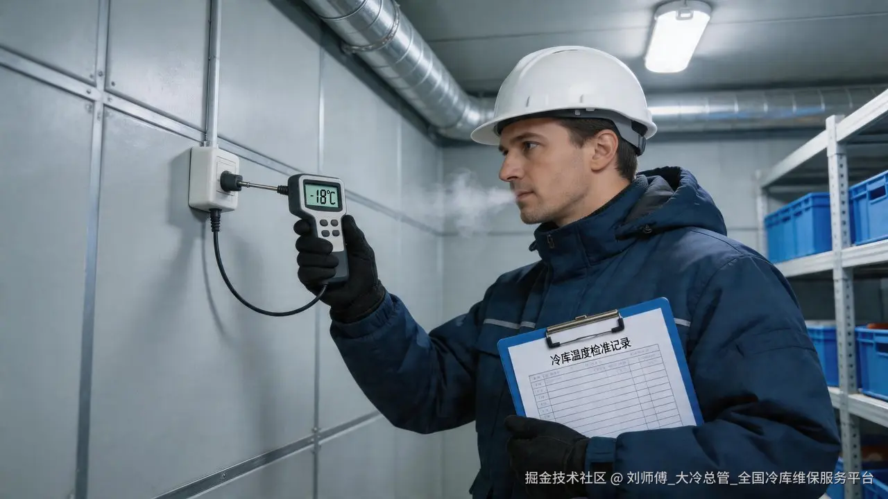 温度探头校准现场