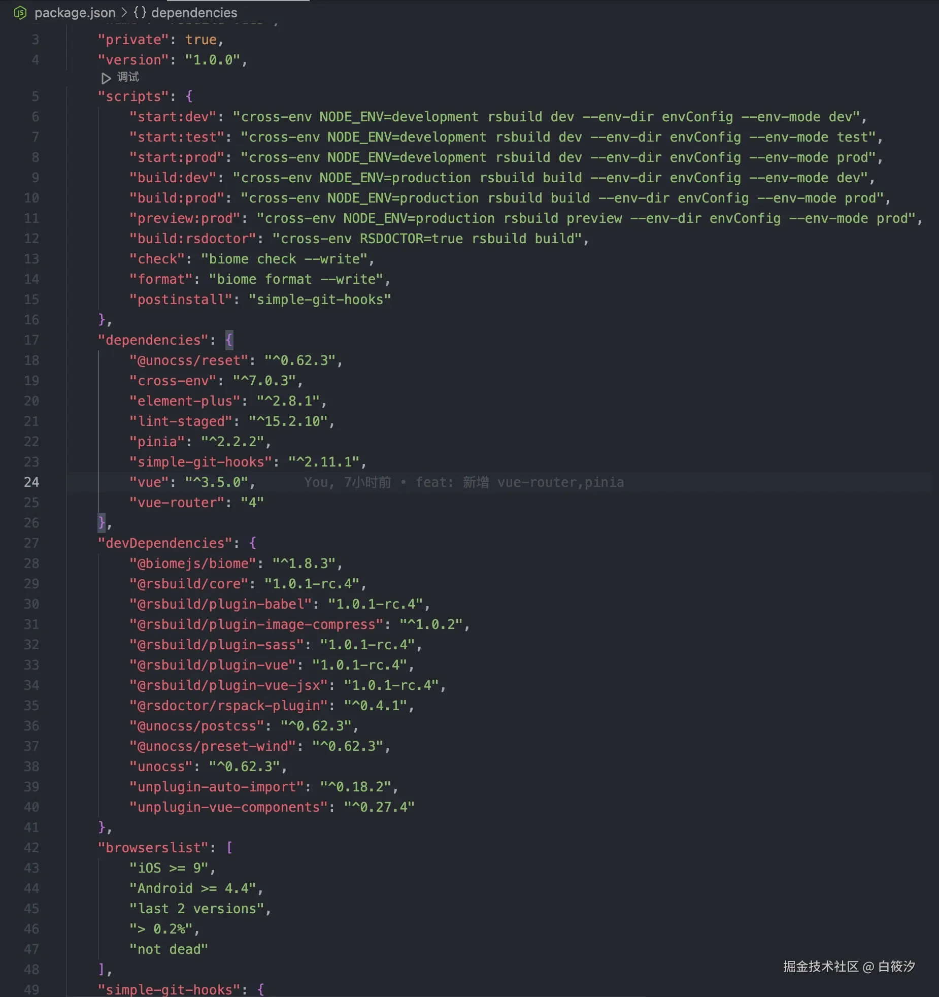 package.json