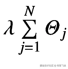 \lambda \sum \limits_{j=1}^N{\varTheta}_j