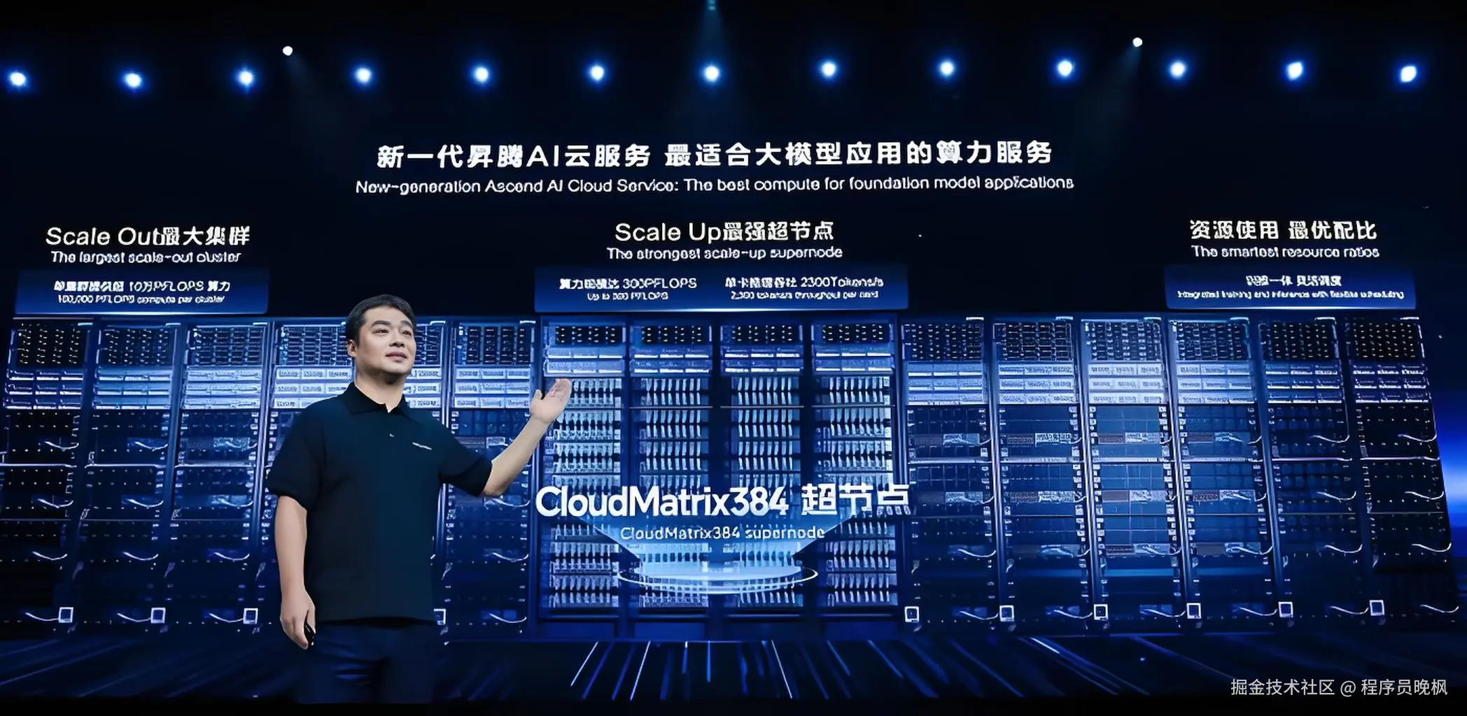 华为昇腾384超节点