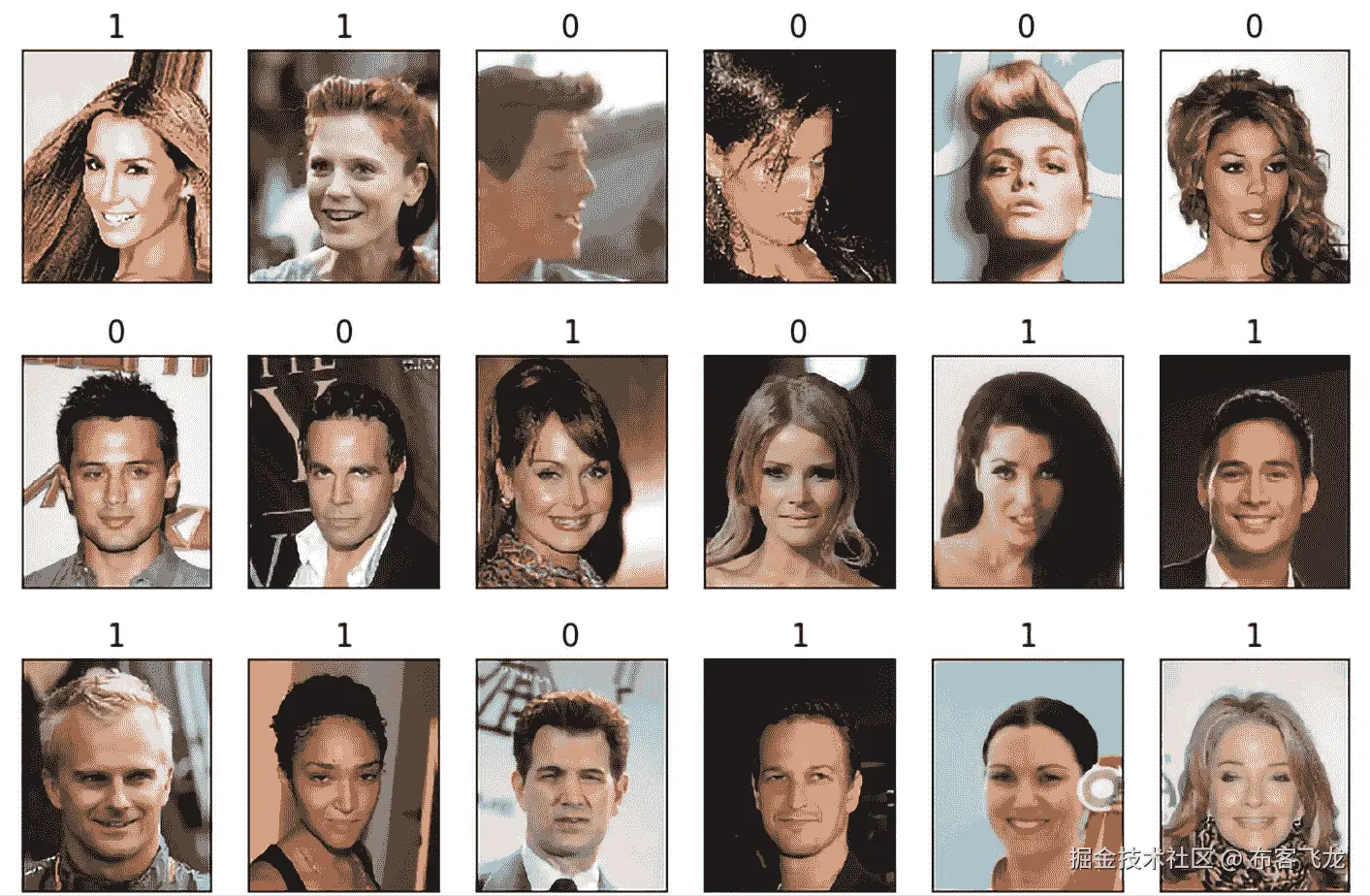 一个人的拼贴  自动以低置信度生成的描述