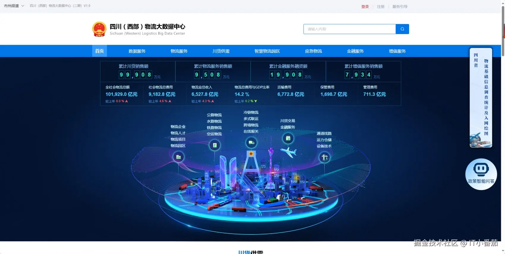 移动APP首页界面
