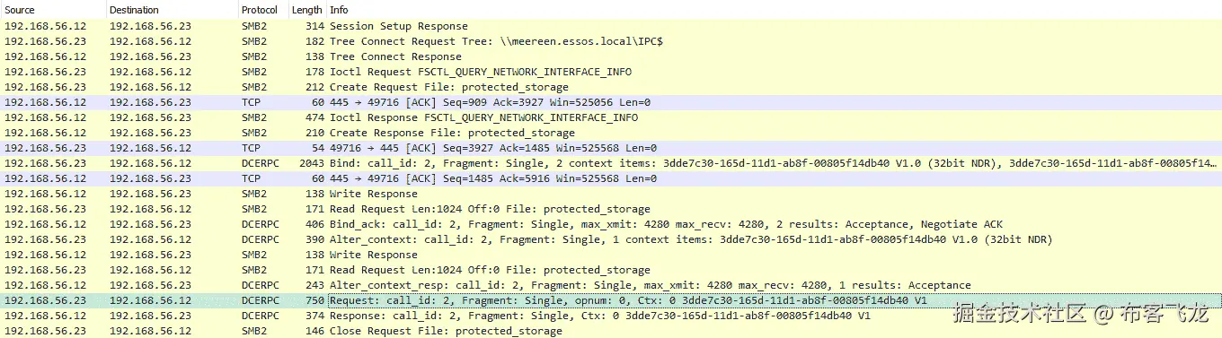 图 8.4 – 机器与域控制器之间的流量