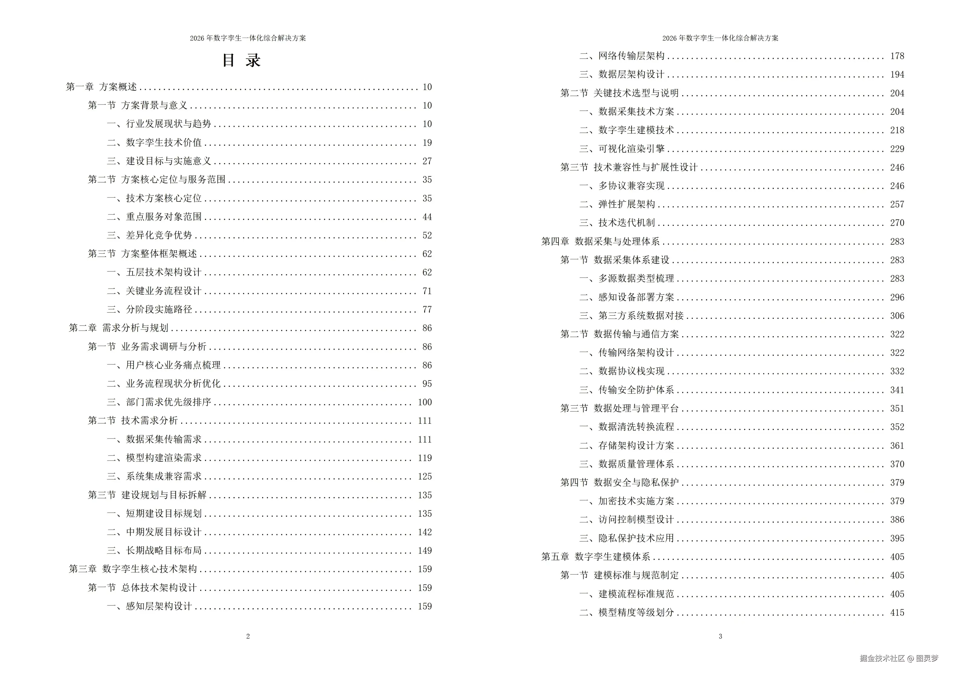 2026年数字孪生一体化综合解决方案-全1272下载
