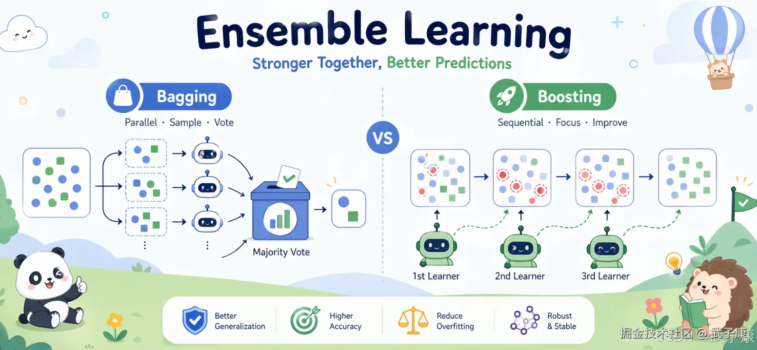 大数据-275 Spark MLib-集成学习：从Bagging到Boosting的群体智慧