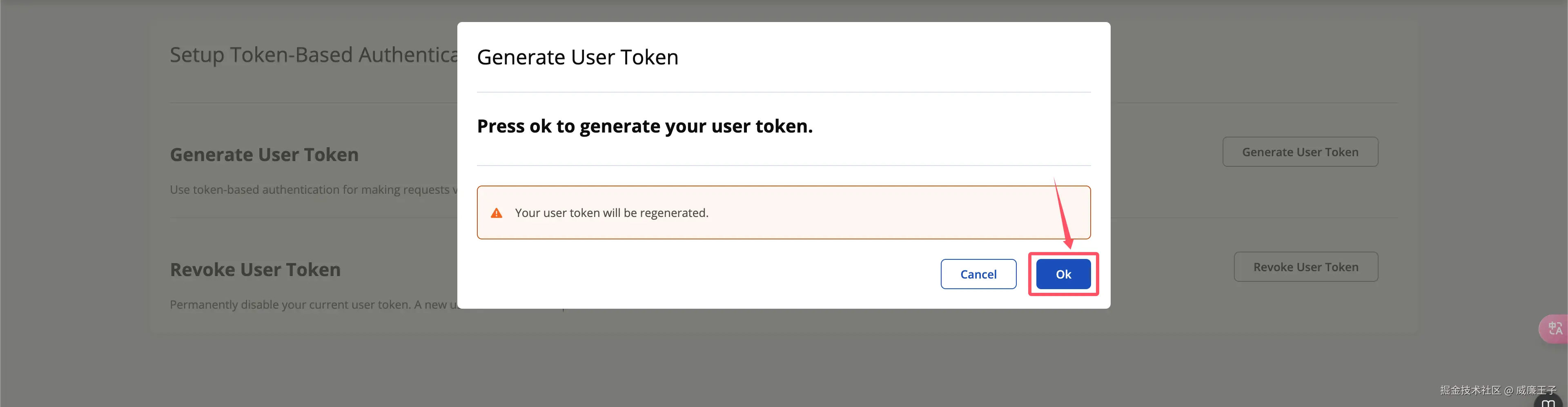 Generate User Token
