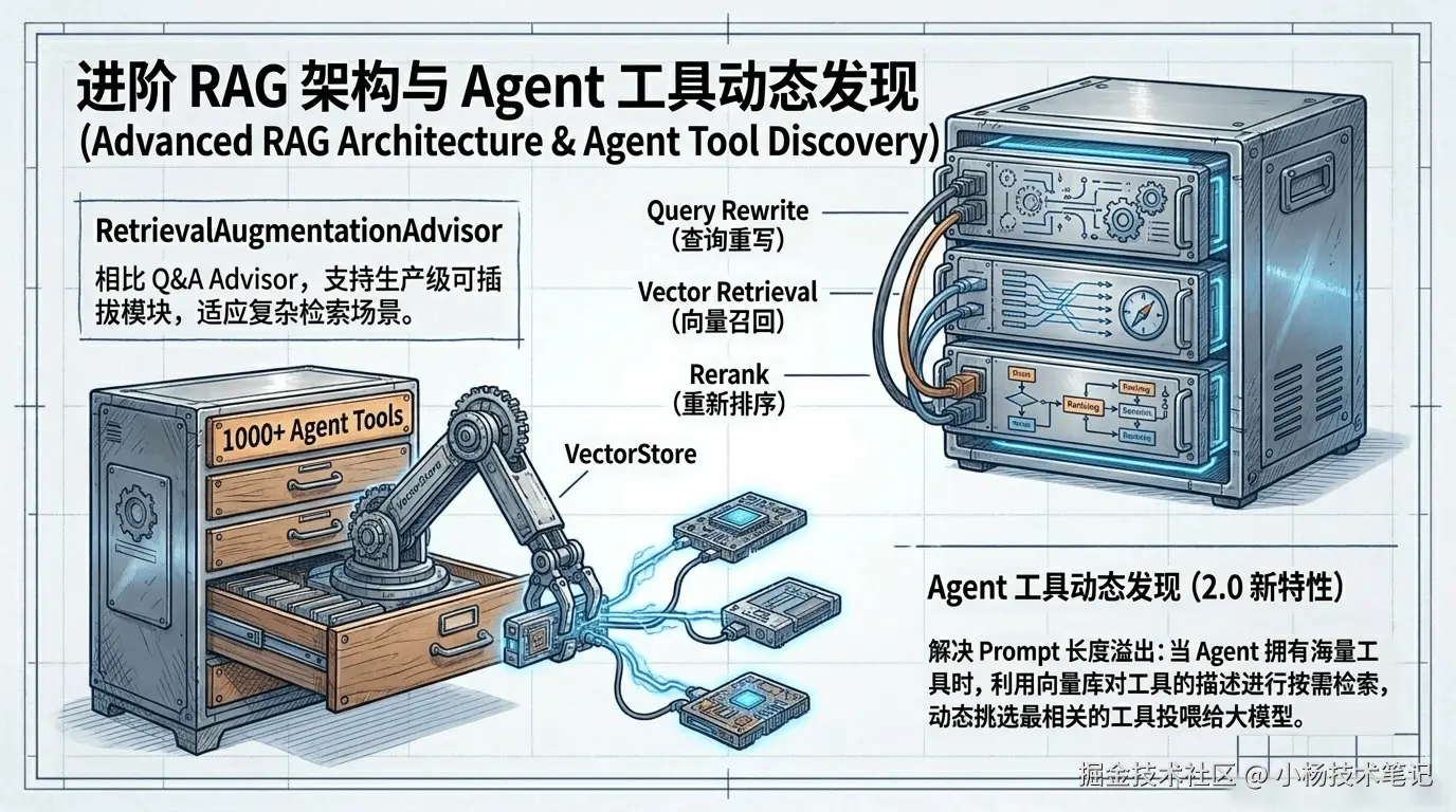 进阶RAG架构与Agent工具动态发现