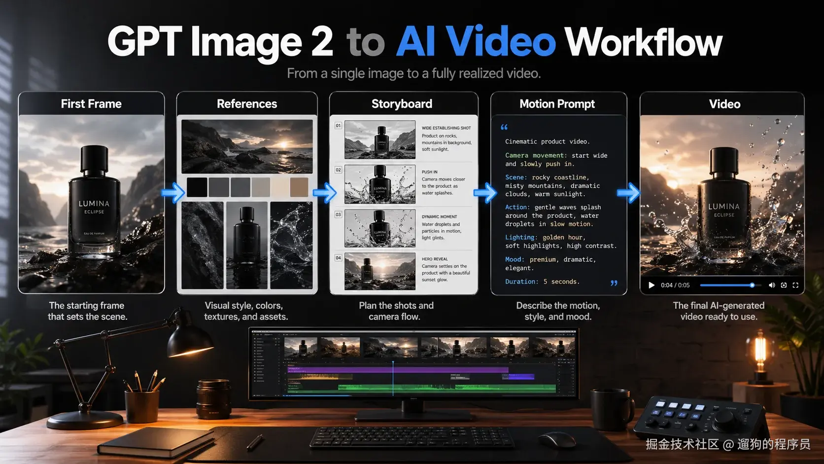 GPT Image 2 到 AI 视频工作流