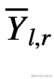{\overline{Y}}_{l,r}