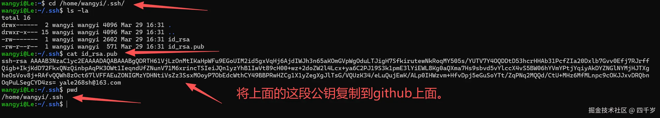 复制公钥