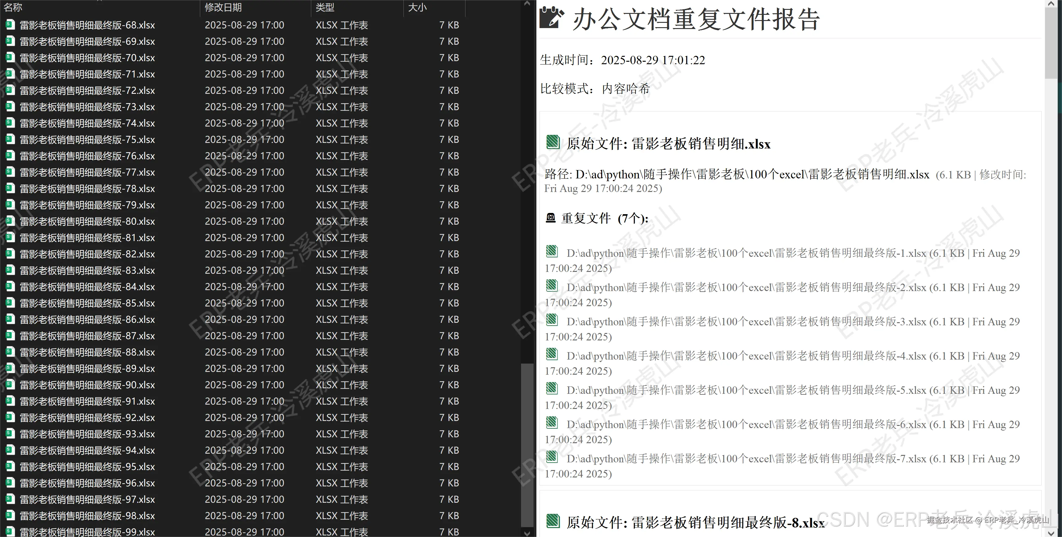 雷影老板销售明细表