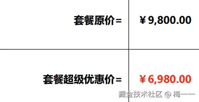 服务价格