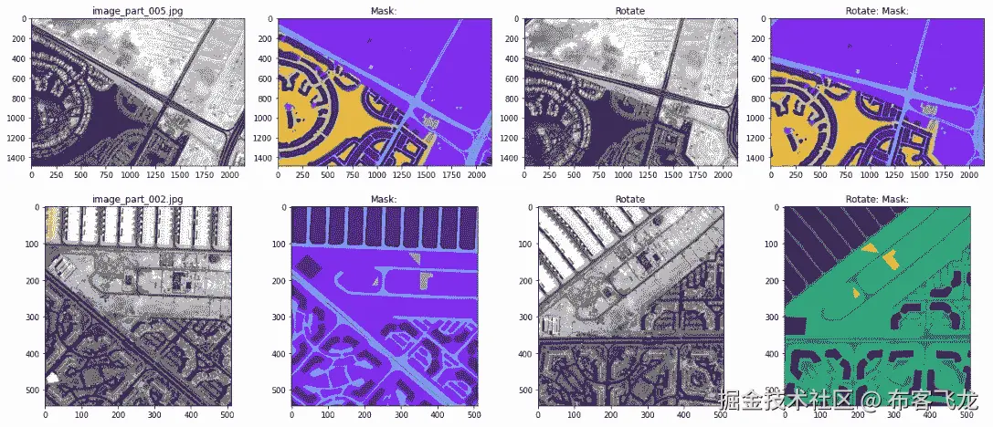 图 4.15 – 旋转航拍数据集
