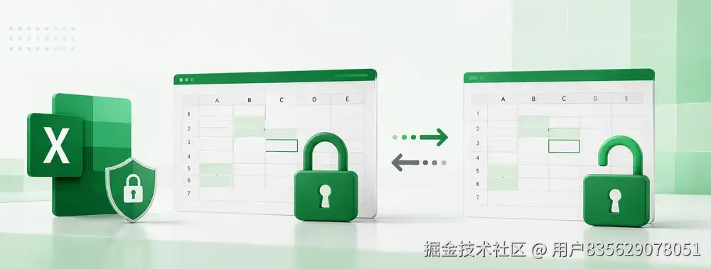 使用 Python 保护和解保护 Excel 工作表和工作簿