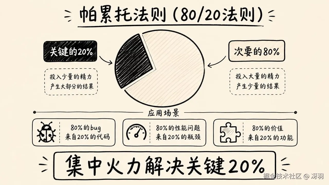 帕累托法则80/20