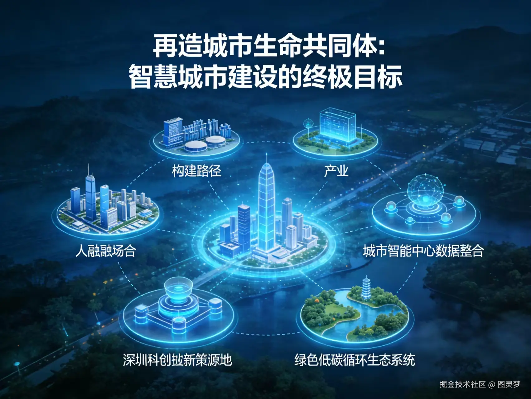 十五五”智慧城市解决方案：从技术赋能到场景智治，再造城市生命共同体