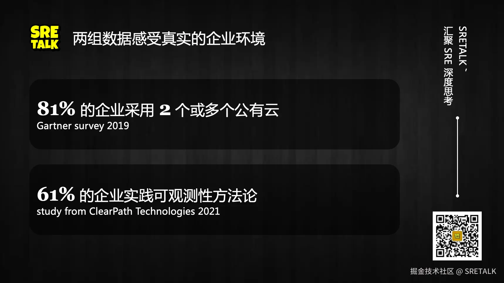 两组数据感受真实的企业环境
