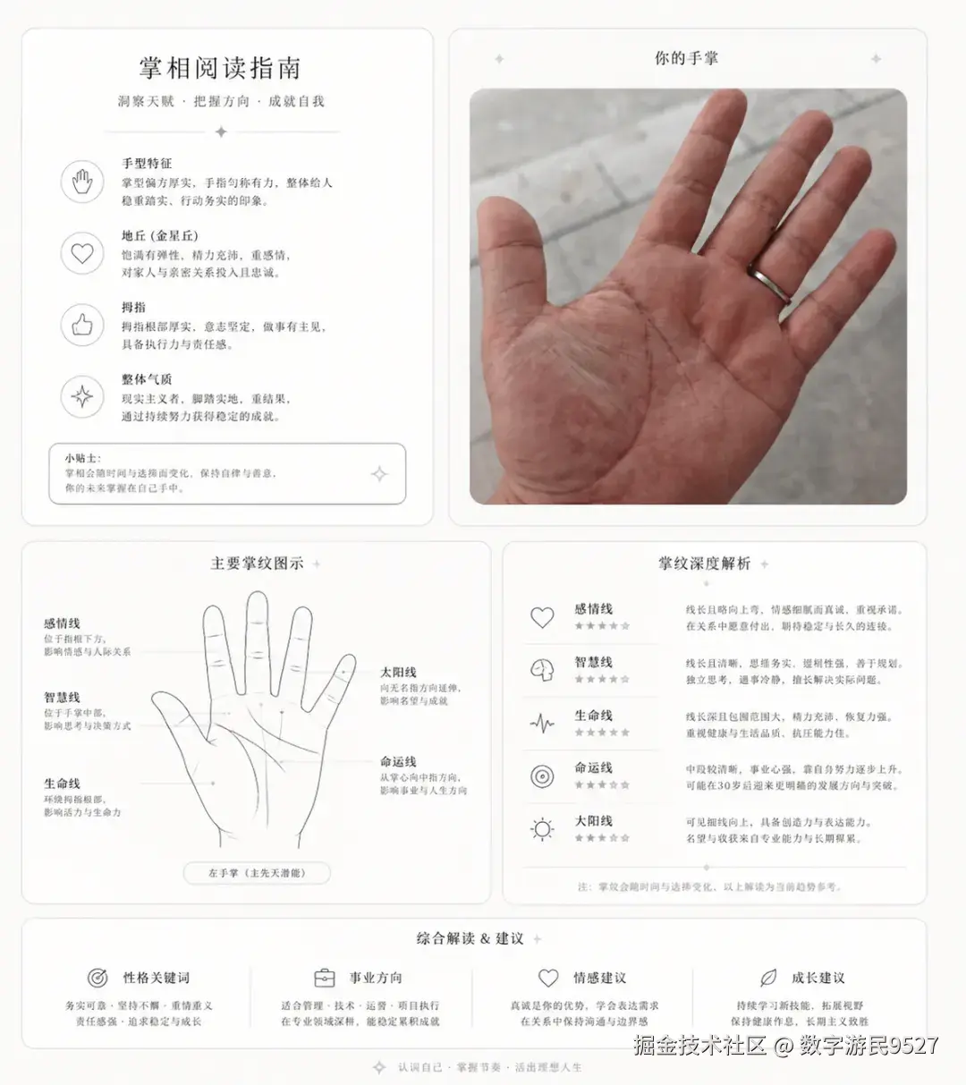 放大查看掌纹图