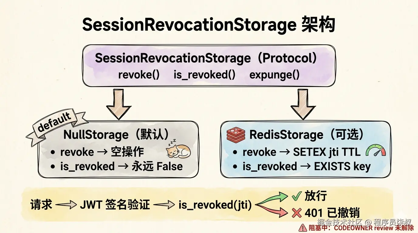 SessionRevocationStorage 架构