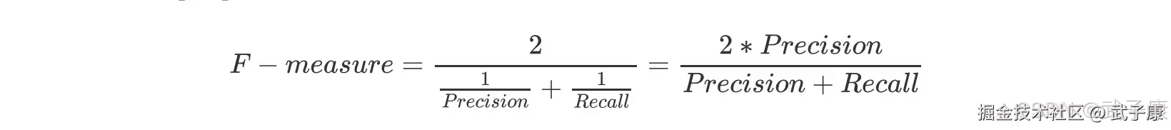 F1 Measure