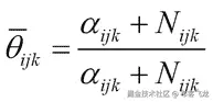 使用狄利克雷分布的先验和后验