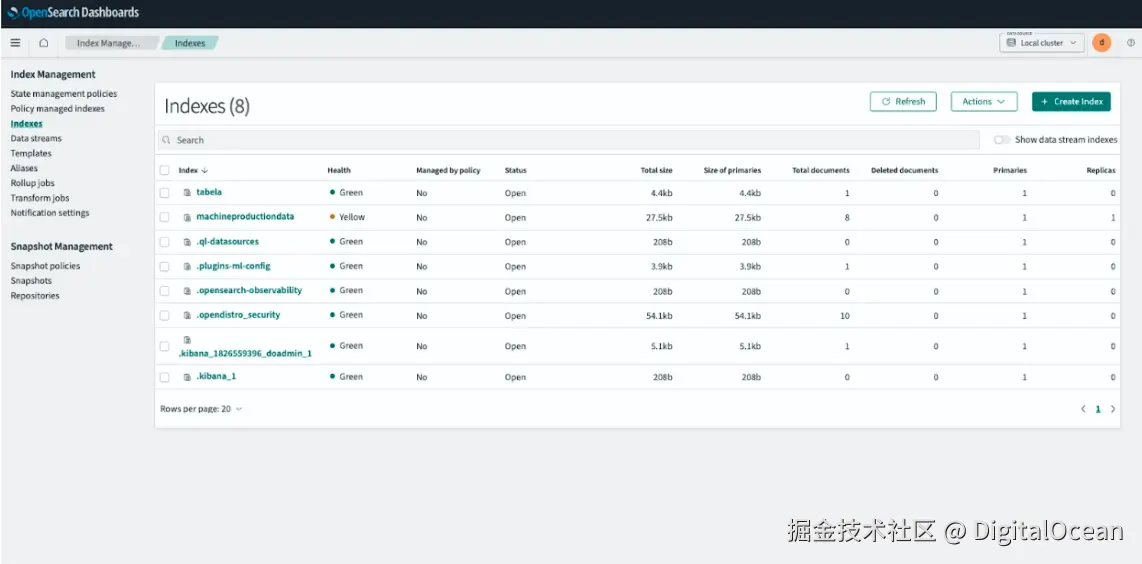 检查数据库存储