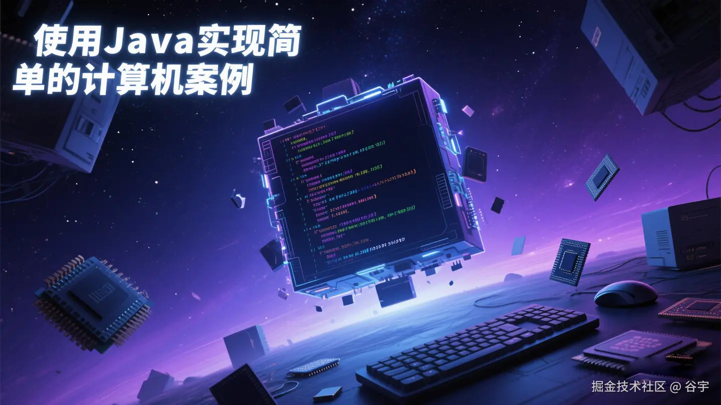 使用Java实现简单的计算机案例