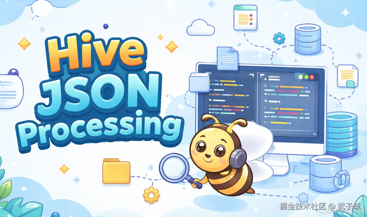 大数据-230 离线数仓-ODS层的构建 Hive 2.3.7 JSON 解析实战：UDF 取数组 + explode 展开 vs JsonSerDe 建表加载