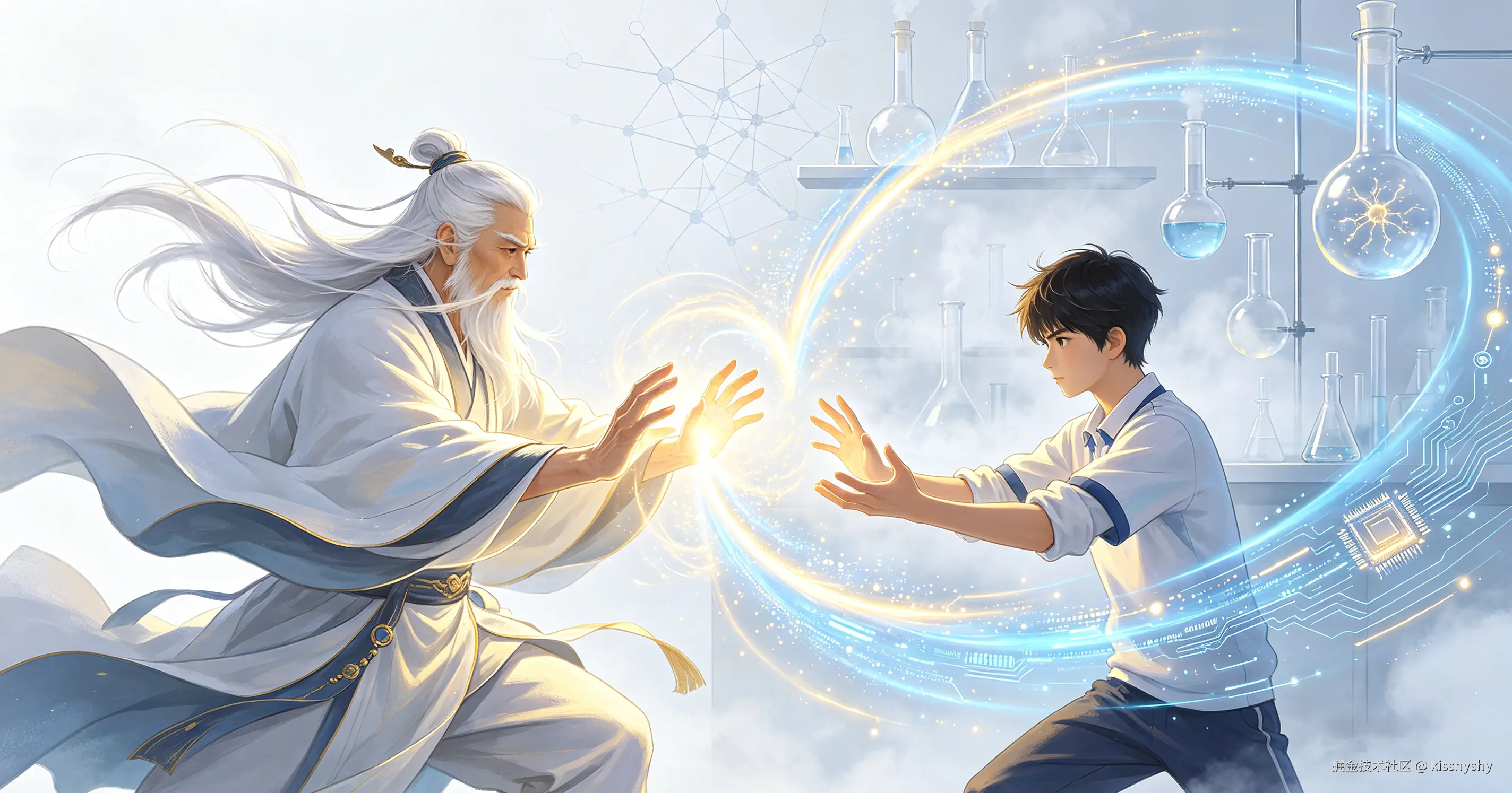 Generative tech martial arts style digital illustration.png