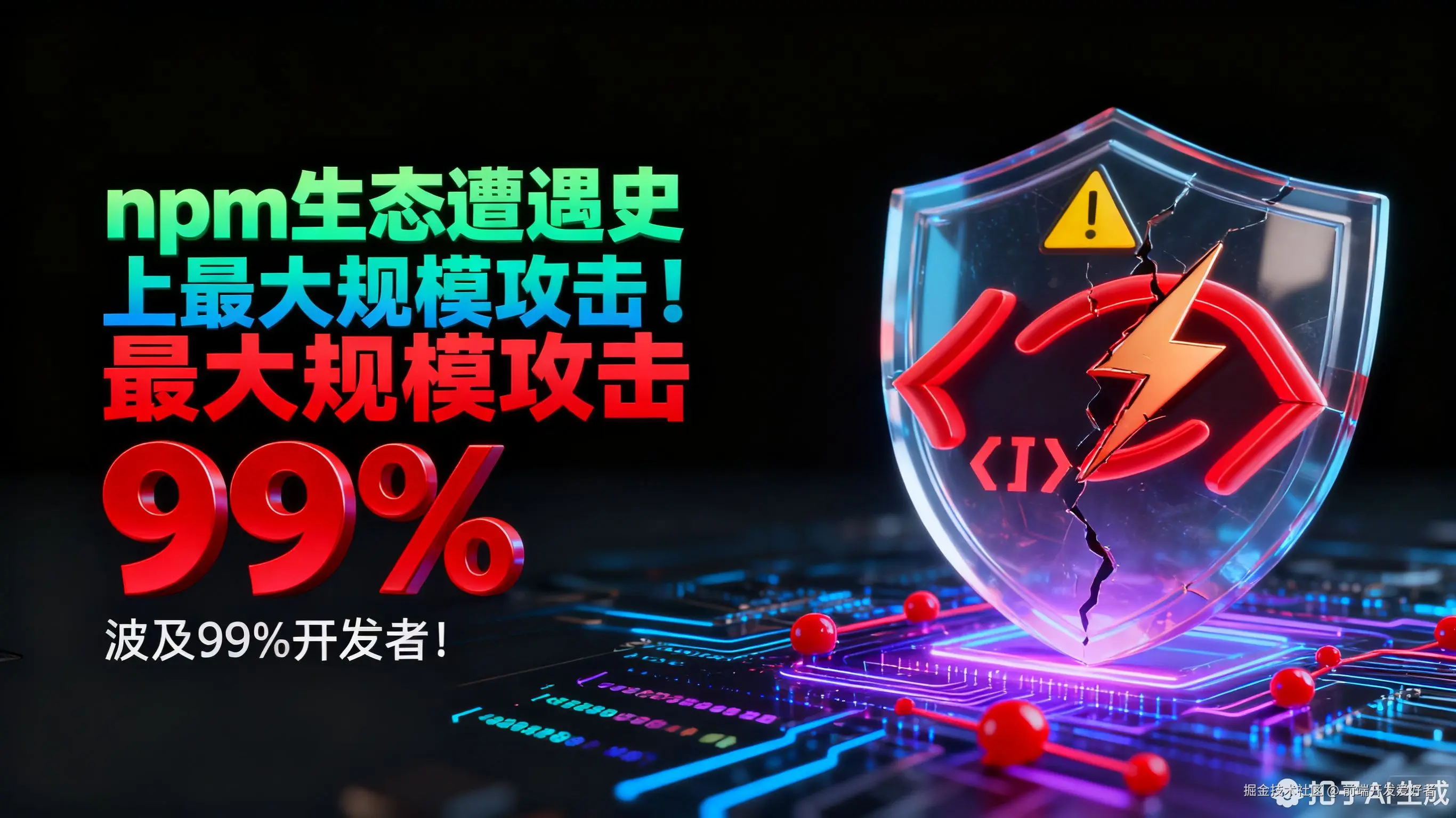别 npm i！20亿包刚被投毒！速查！