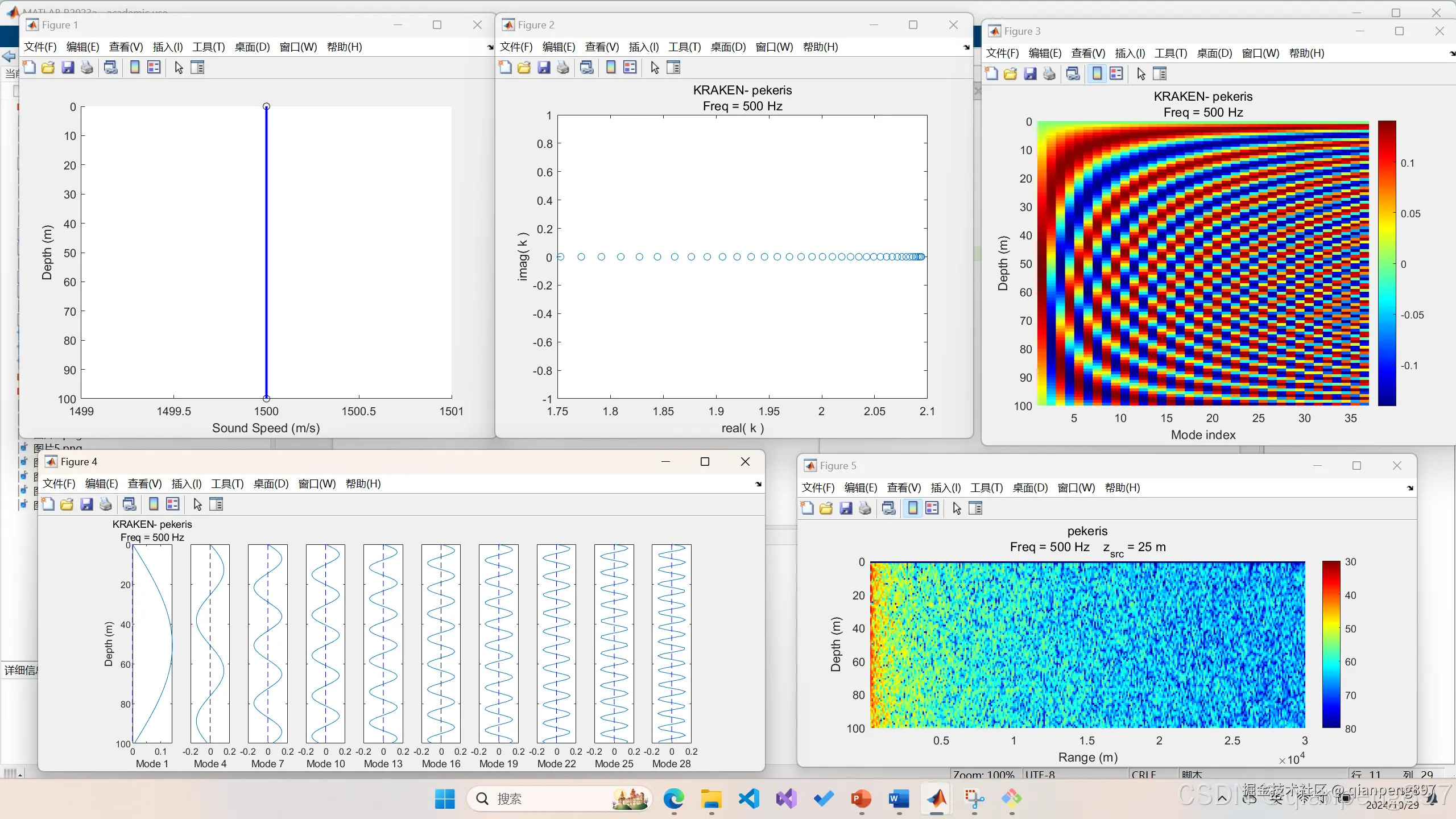 kraken计算声场结果
