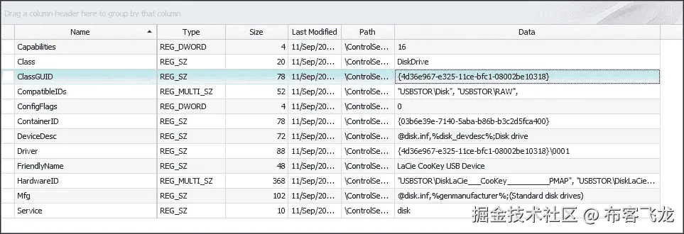 检测 USB 可移动存储
