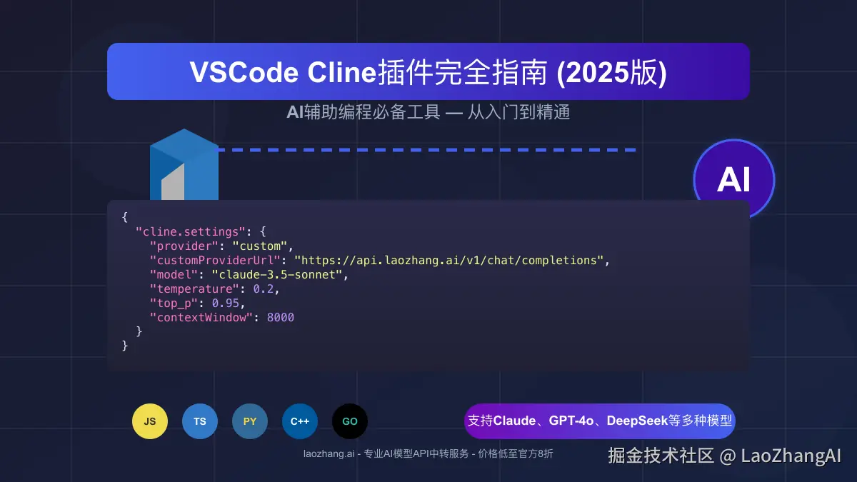 VSCode Cline插件完全指南