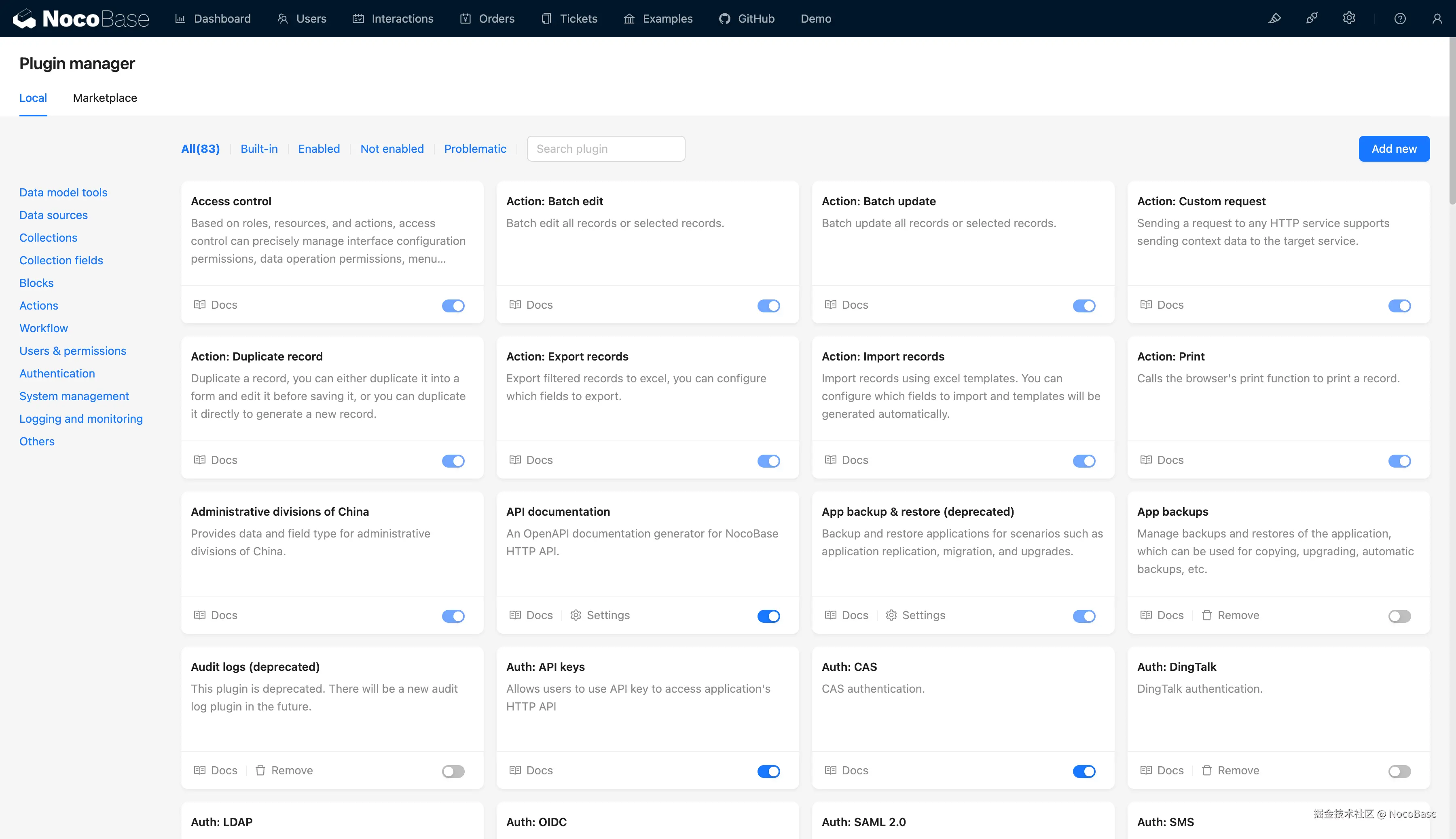 NocoBase Plugins and Extensions.png