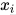 x_i