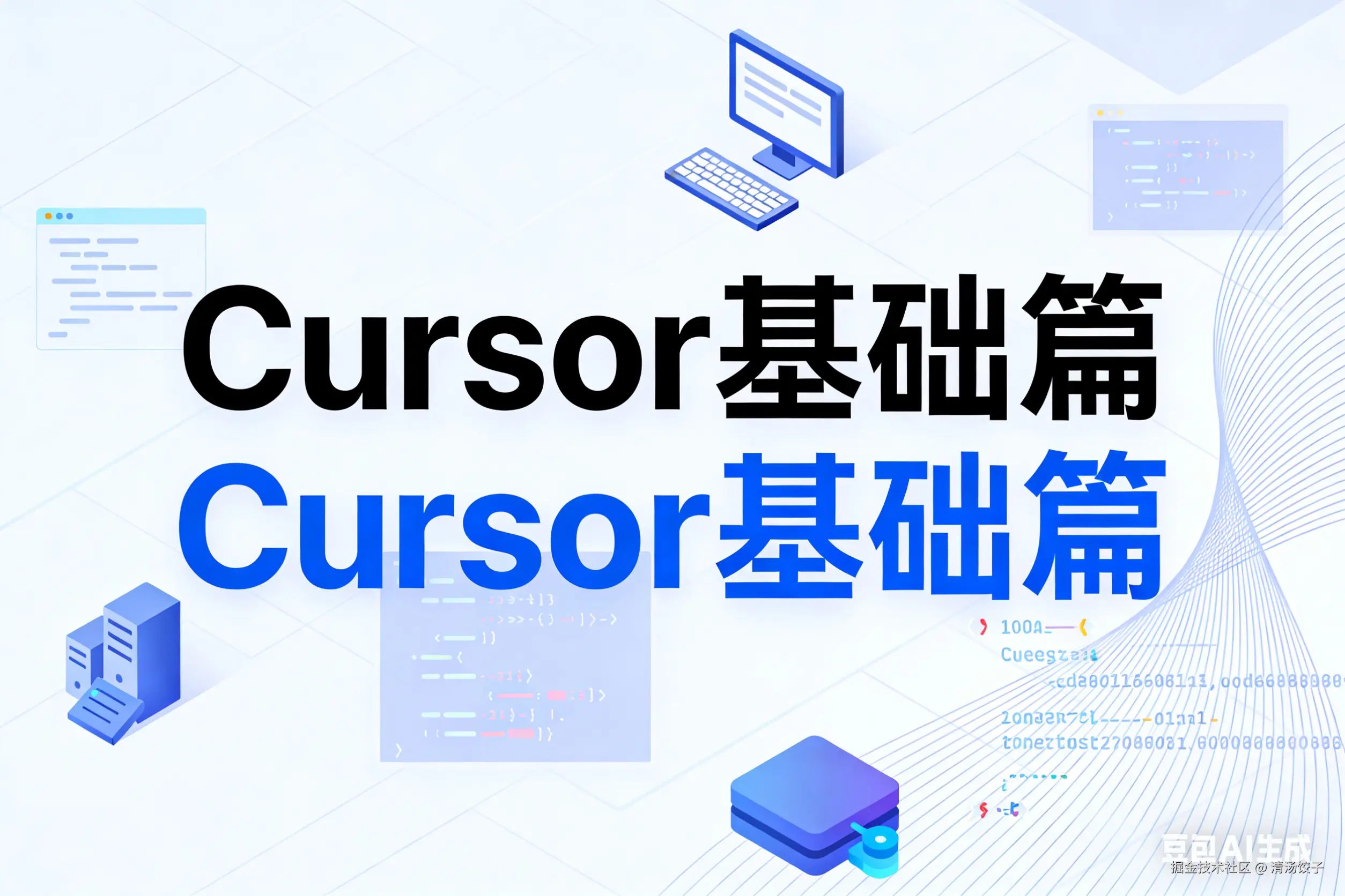搞懂 Cursor 后，我一行代码都不敲了《基础篇》