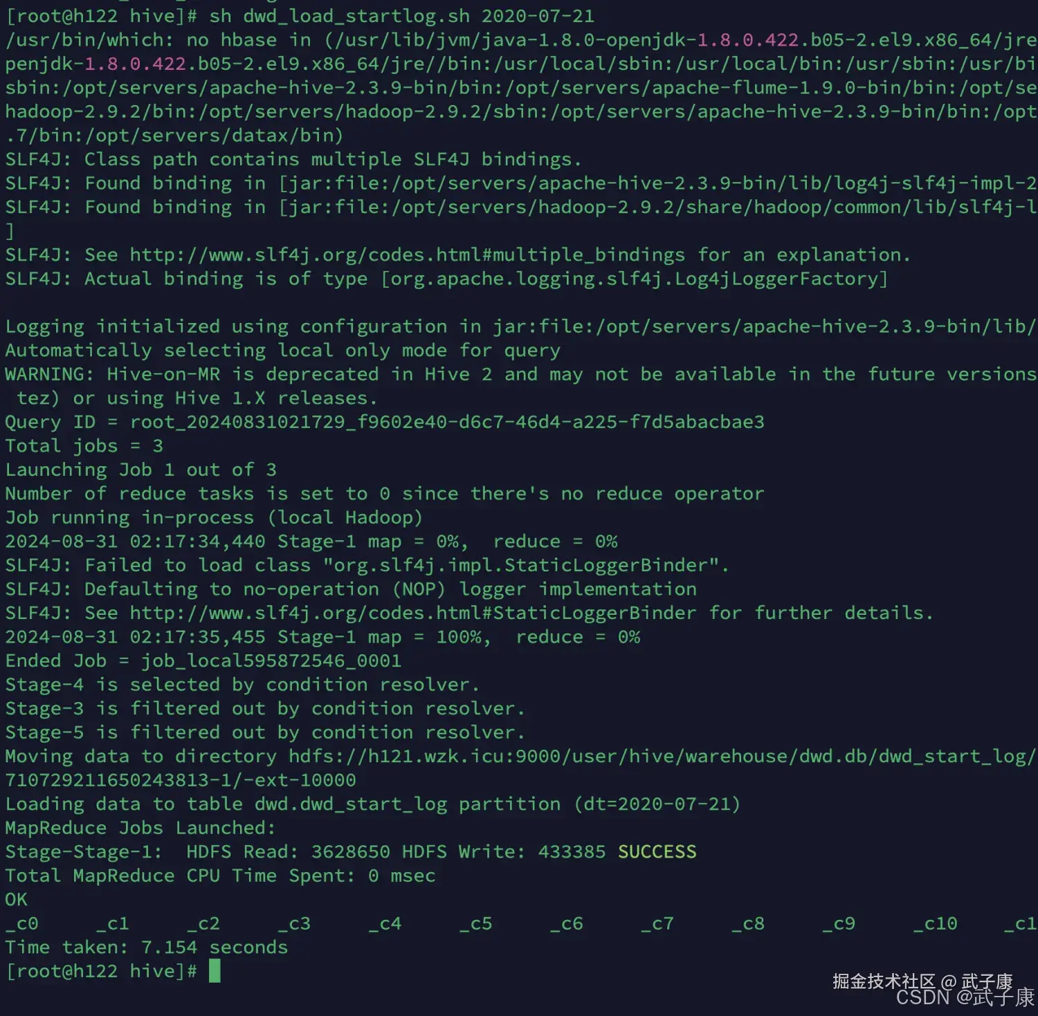 离线数仓 DWD 层数据