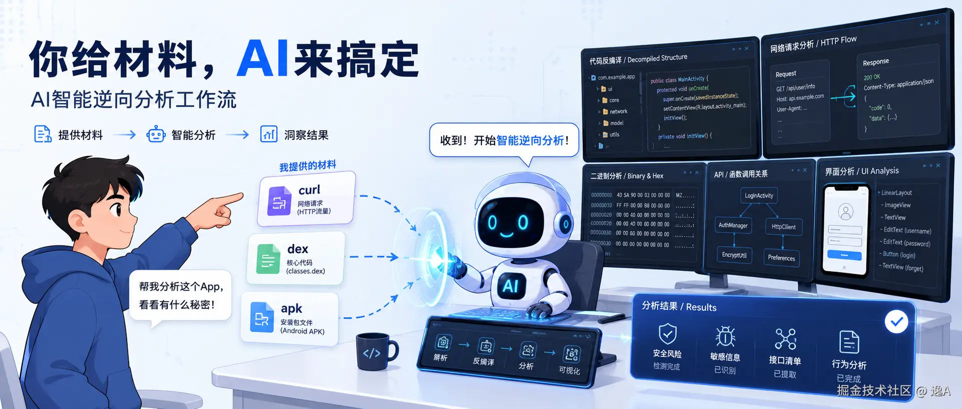 AI逆向实战：从零还原某航空App的AES加密