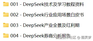 DeepSeek资料合集：行业场景应用白皮书，产业全景及行业分析报告