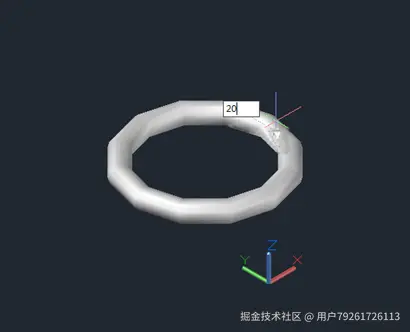 CAD2014如何画圆环体