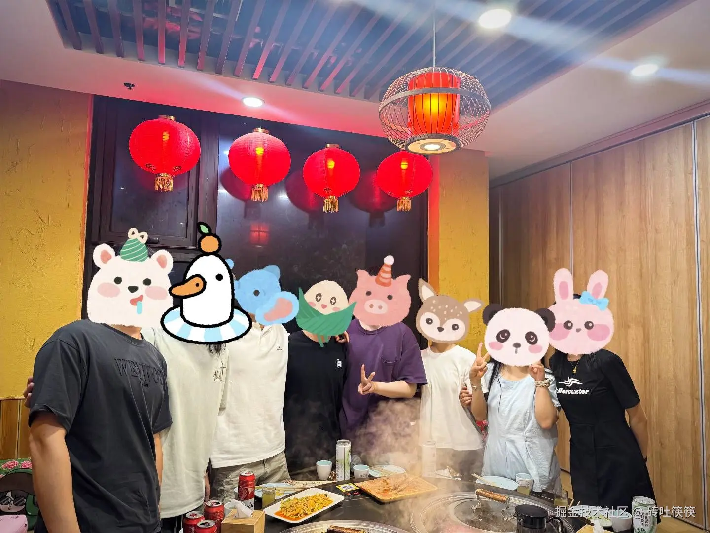 一起合影~