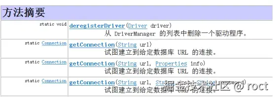 DriverManager Api