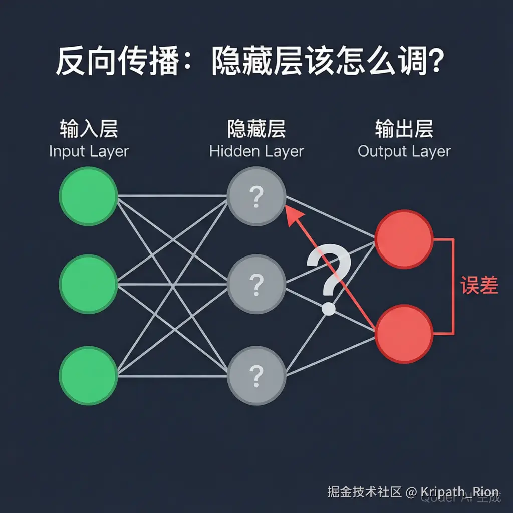 误差反向传播的过程