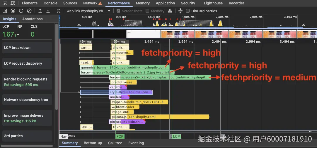 首张轮播图 fetchpriority 为 high
