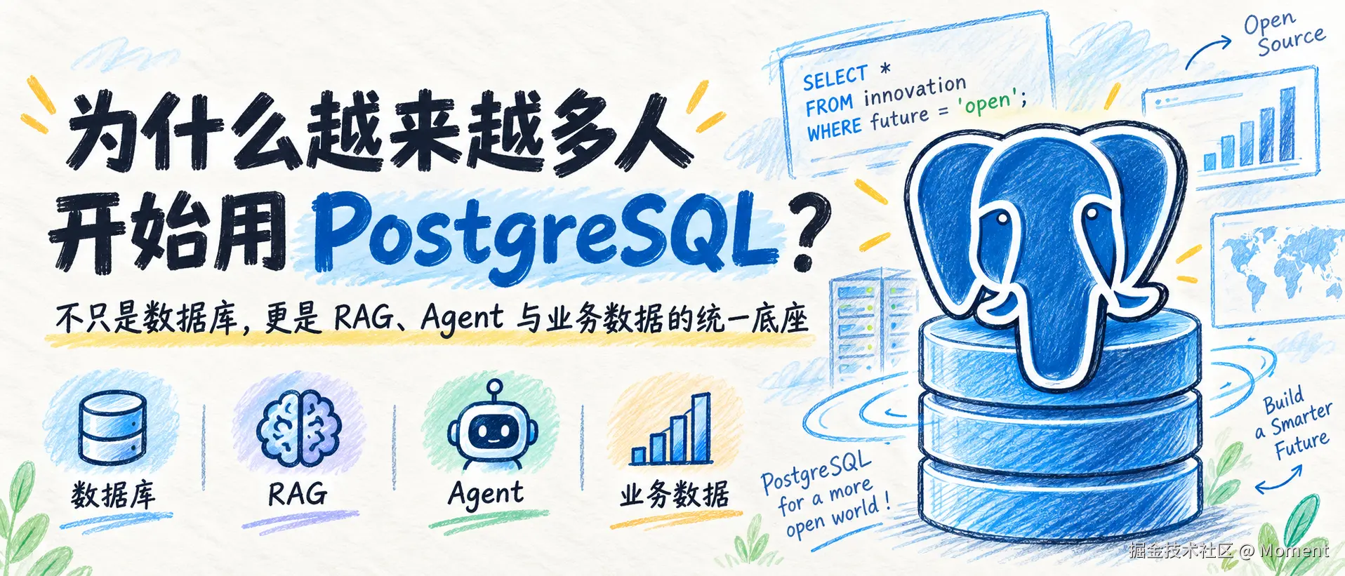 为什么越来越多开发者开始用 PostgreSQL？