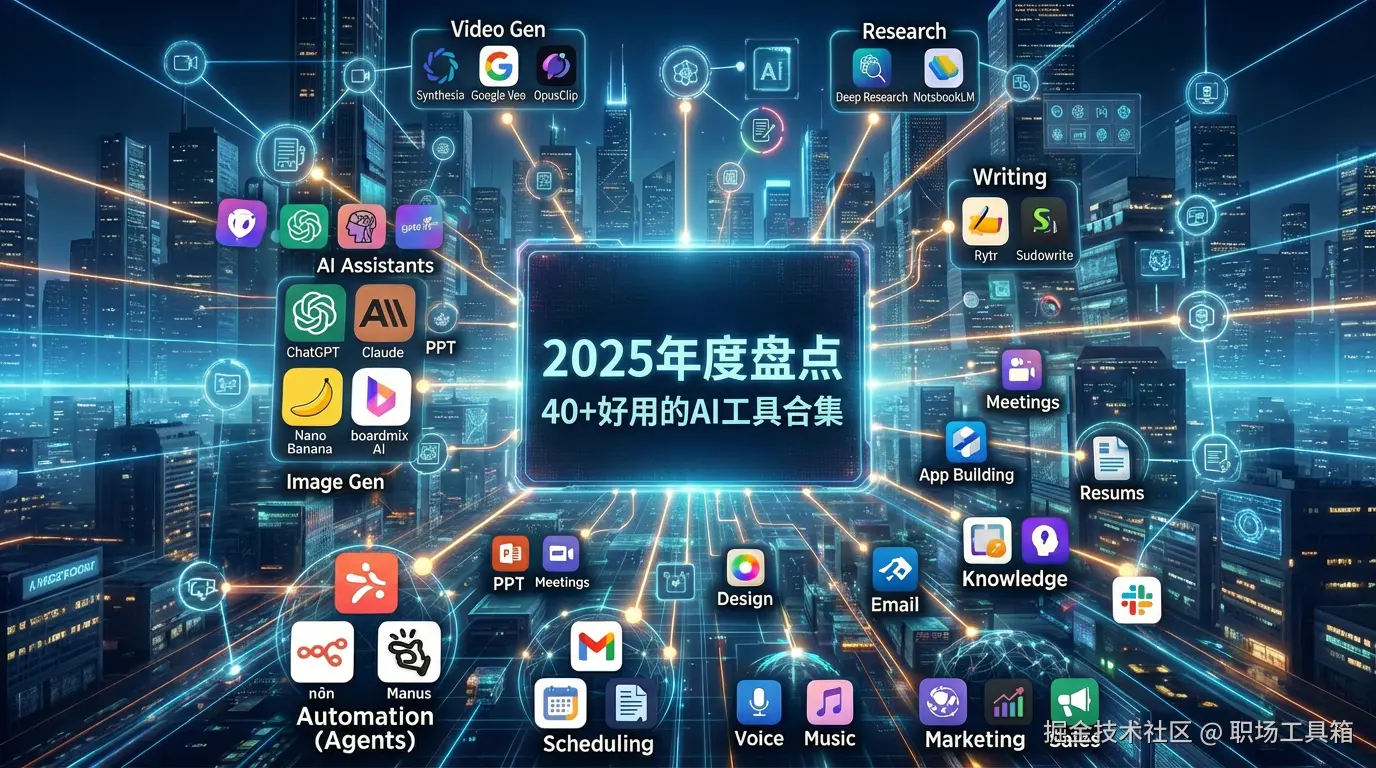 2025年好用的AI工具盘点