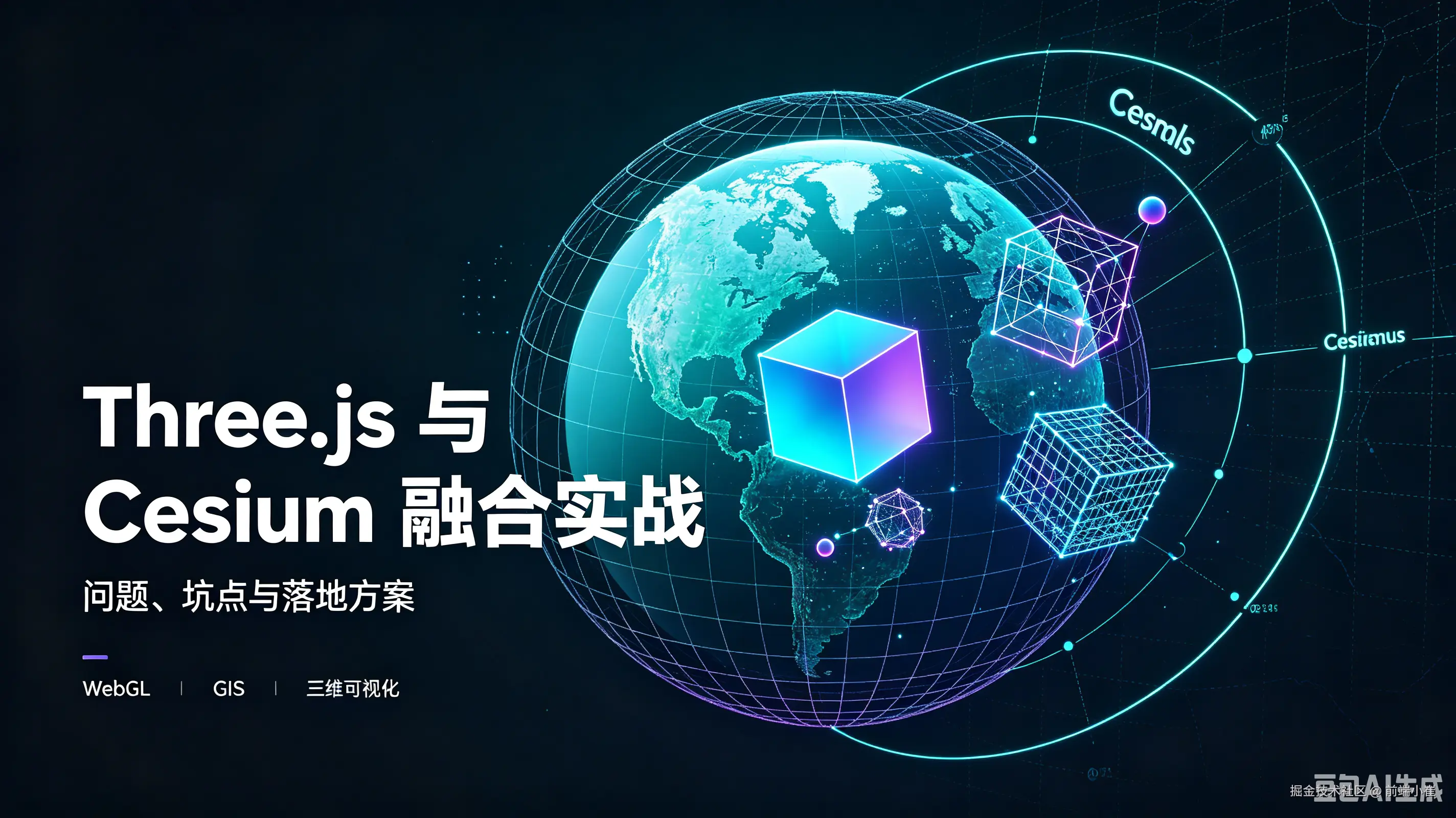 Three.js 与 Cesium 融合实战问题汇总